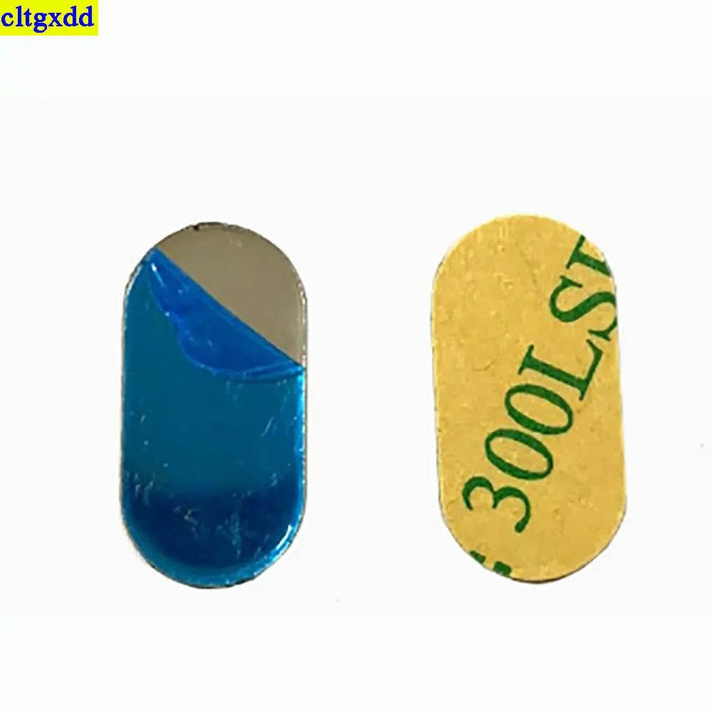 Circular square car phone magnetic metal plate universal patch bracket