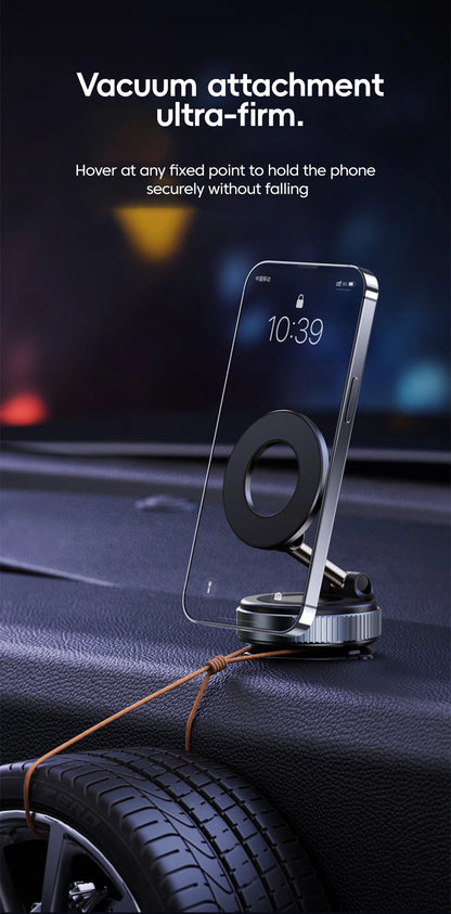 360° Rotation Car Dashboard Holder Magnetic Suction Cup Holder