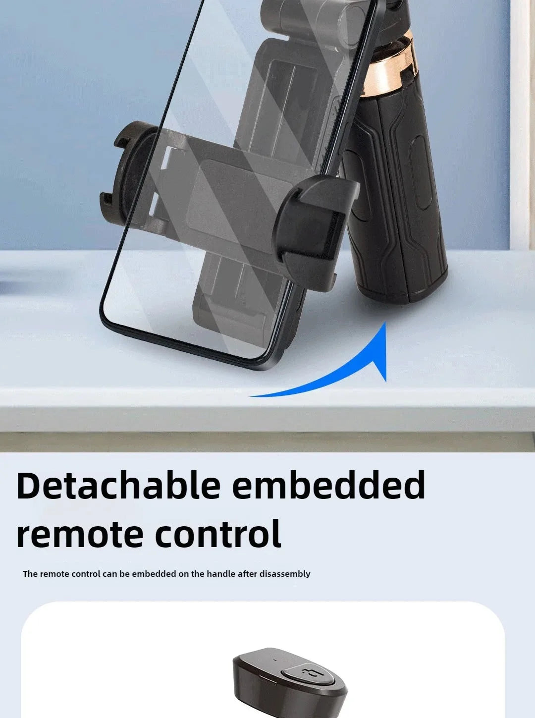 Super Mini Selfie Stick Portable Phone Holder Shooting