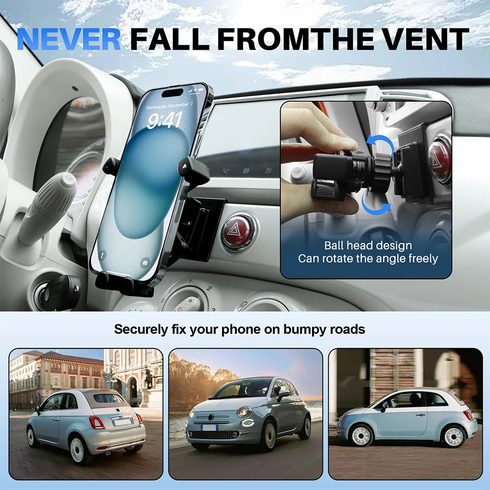 Car Gravity Phone Holder For Fiat