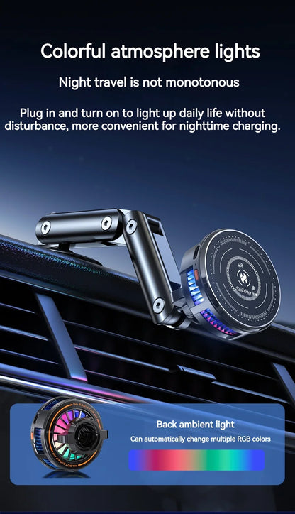 Universal Metal Car Magnetic Semiconductor Cooling Phone Holder