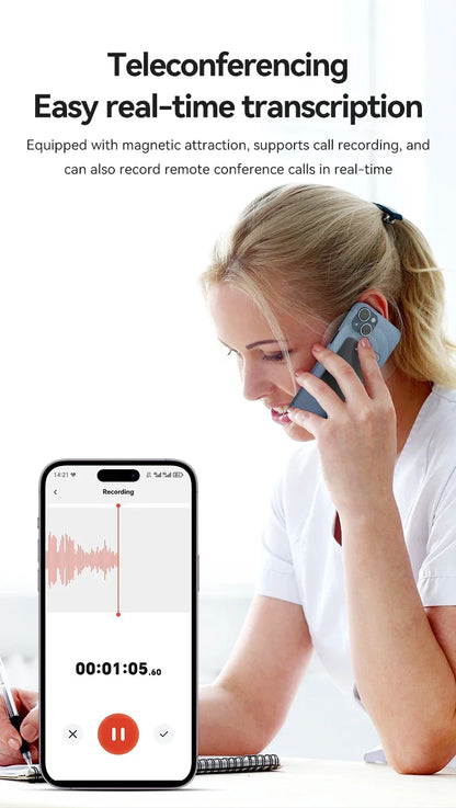 8-128GB AI ChatGPT-4 Intelligent Voice Recorder Audio App