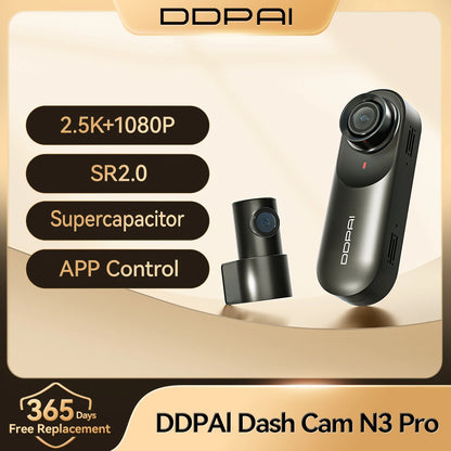 DDPAI Mola N3 Pro Dash Camera Driving Vehicle Cam