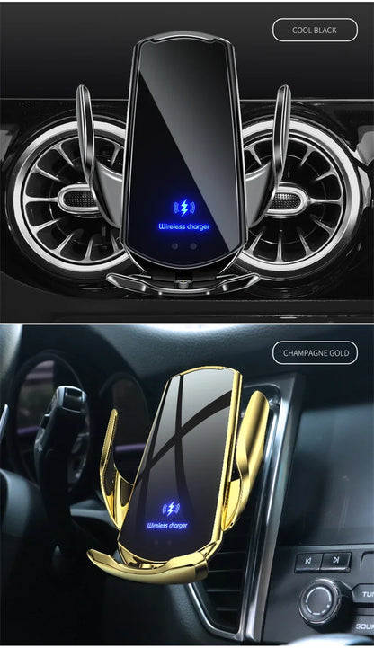 30W Car Wireless Charger Magnetic Automatic Car Mount