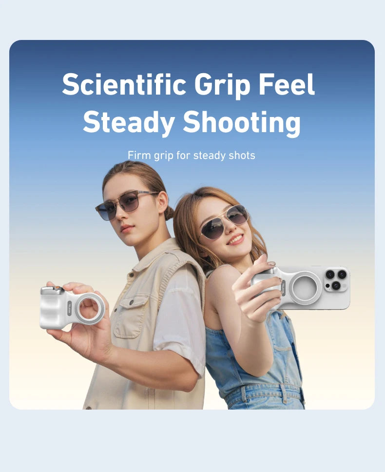 Phone Camera Shoot Hand Grip Magnetic Phone Holder