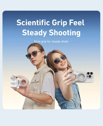 Phone Camera Shoot Hand Grip Magnetic Phone Holder
