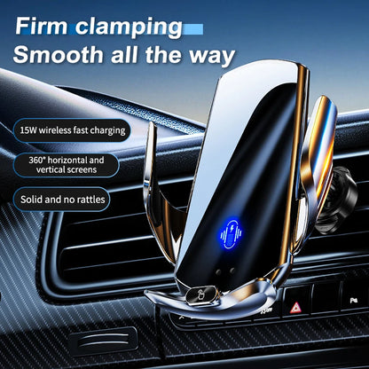 Car Mount Wireless Charging Stand Vehicle Phone Mounts