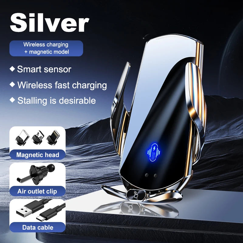 Car Mount Wireless Charging Stand Vehicle Phone Mounts