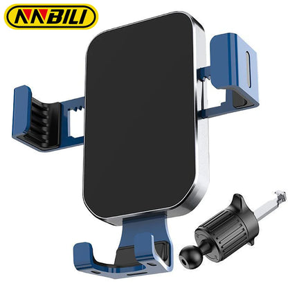 Gravity Car Holder Aluminum Glass Phone Air Vent Clip