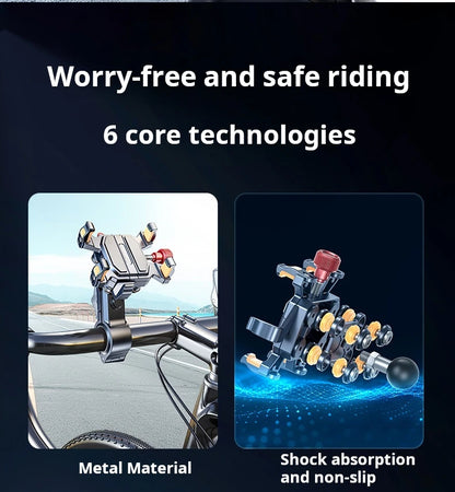 Aluminum Motorcycle Phone Mount Cellphone Holder