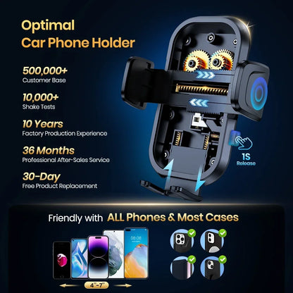 TOPK Car Phone Holder Phone Mount Car Suction Stand