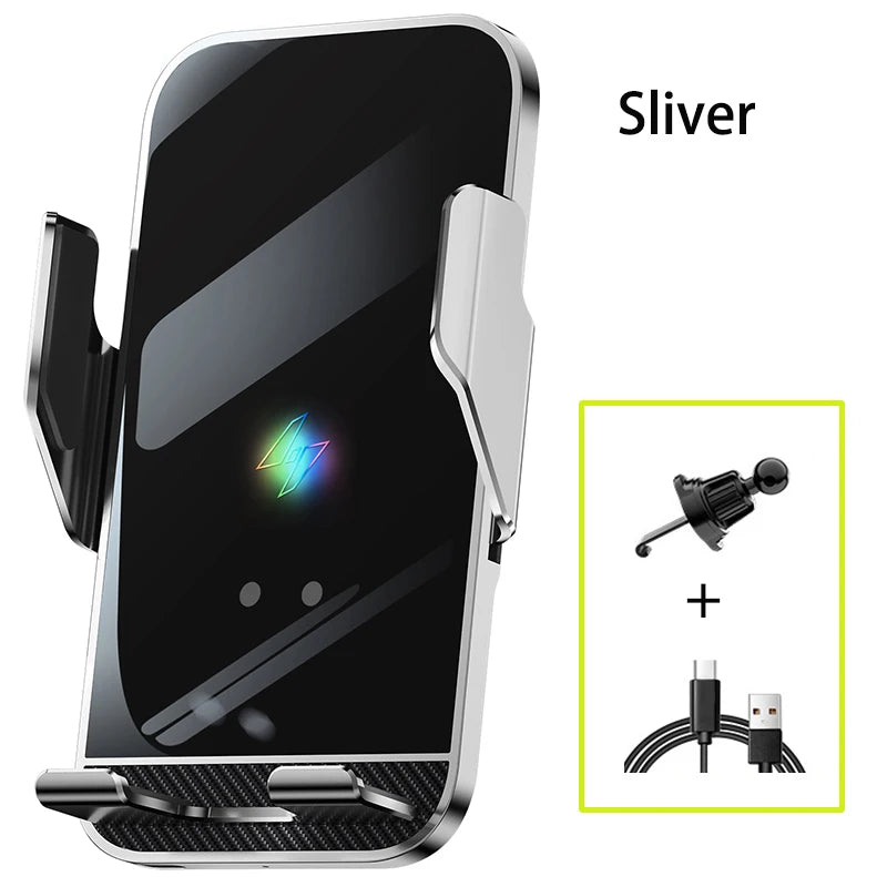 New Wireless Car Phone Holder with Charger Holder for Car
