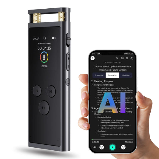 AI Voice Recorder transcription  Translation Summary