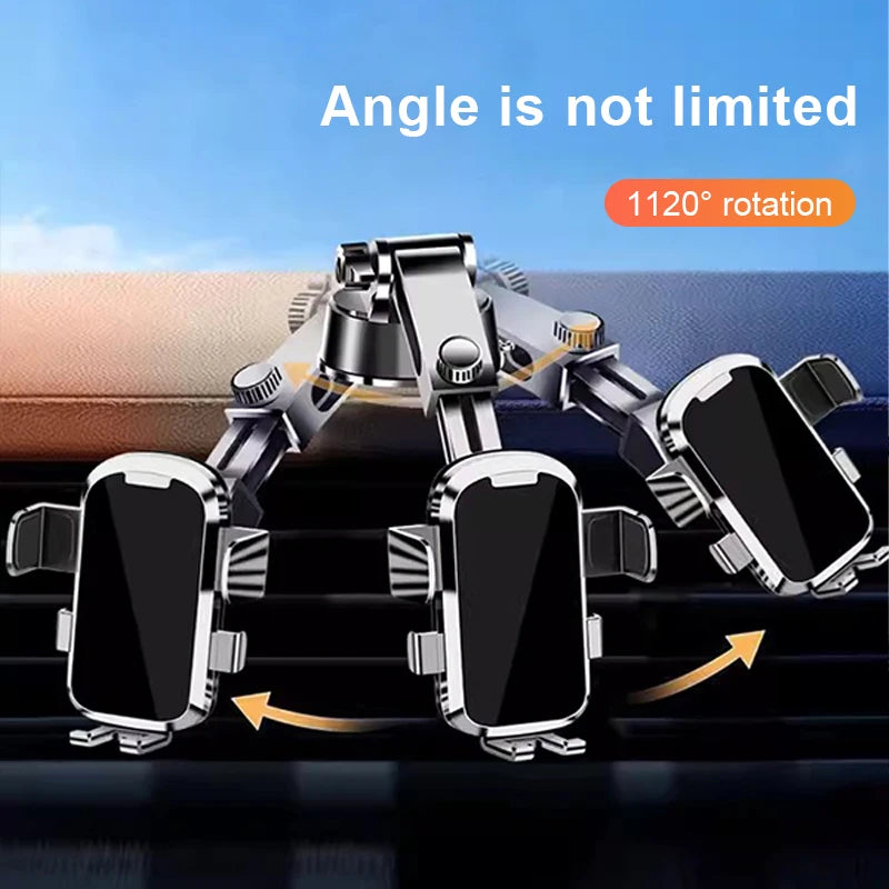 SEAMETAL Dashboard Phone Holder for Car Stable Suction Cup