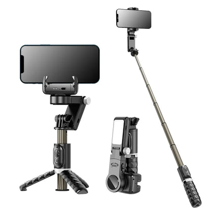 Bluetooth Smartphone Gimbal Stabilizer with Extendable Stick
