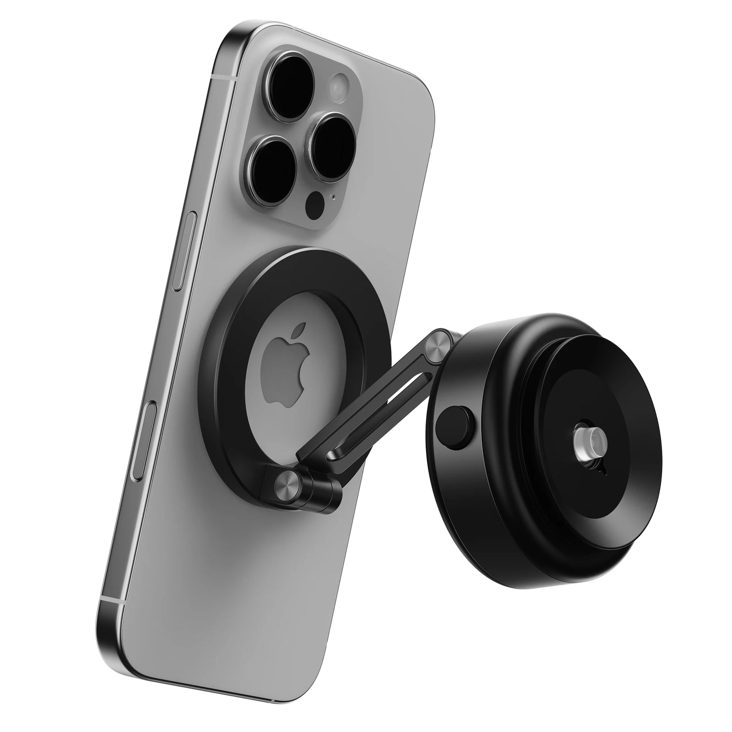 Magnetic Vacuum Adsorption Phone Car Holder Foldable