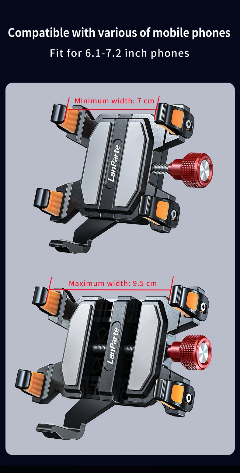 Anti-slip Heavy Duty Car Windshield Metal Five-Claw