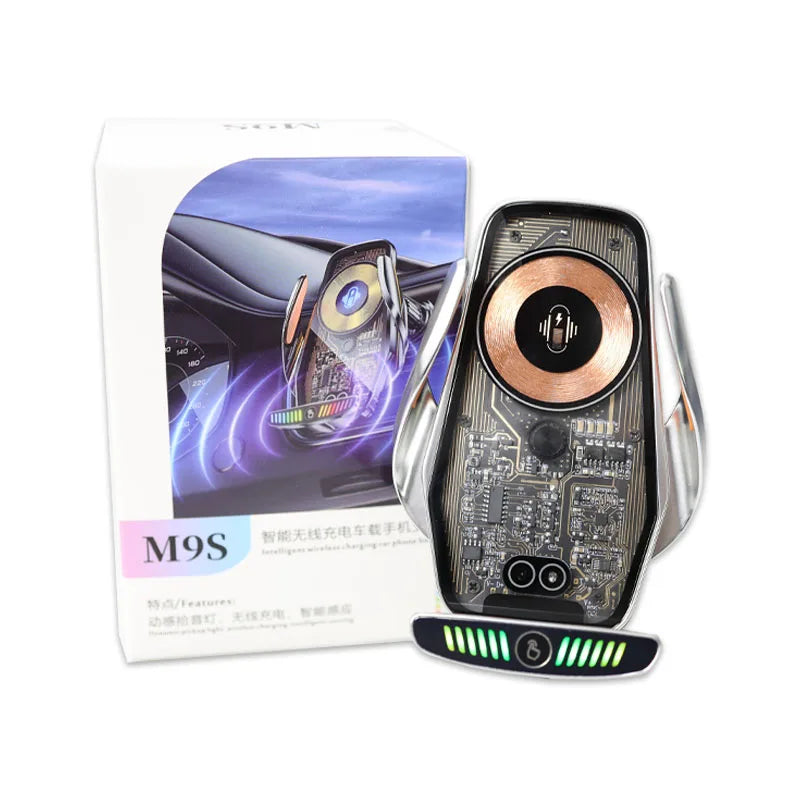 66W Magnetic Car Phone Holder 15W Wireless Fast Charger Car Stand