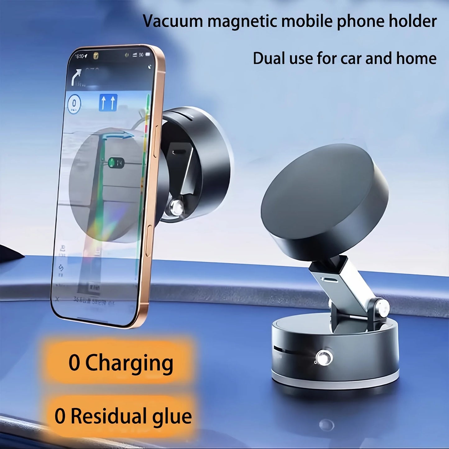 360° Rotation Vacuum Double Sided Magnetic Suction Cup