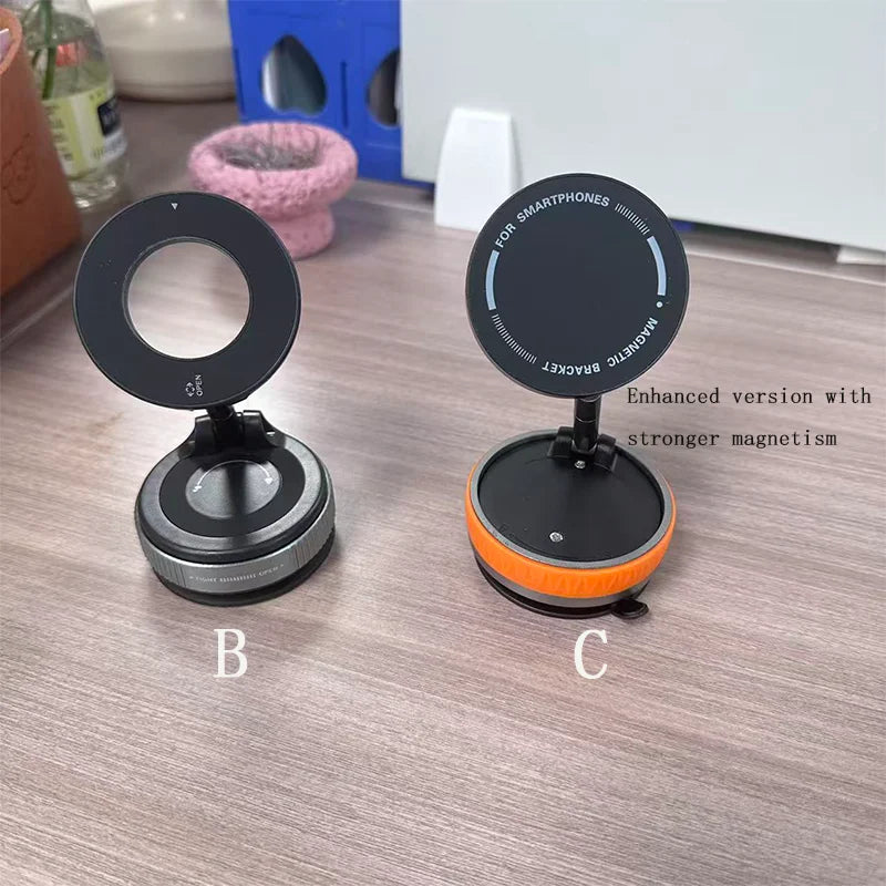 Foldable Magnetic Car Phone Holder Multi-directional Rotation