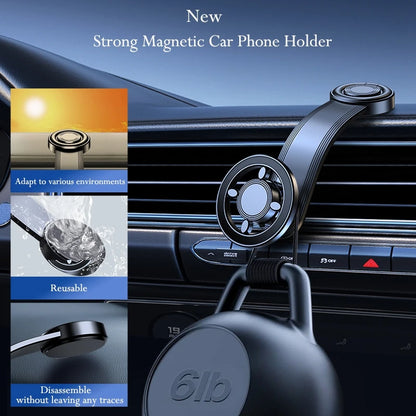 Car Dashboard Phone Bracket,Magnetic Car Phone Holder