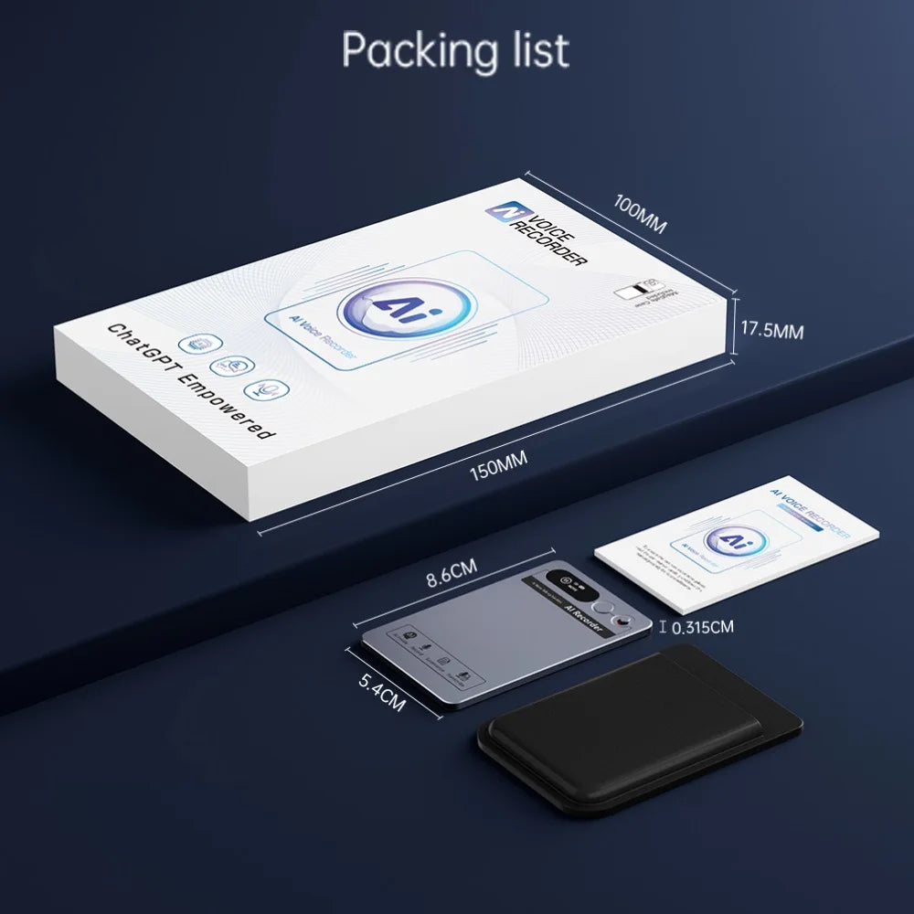 AI Voice Recorder 118 Languages ChatGPT-4  App  Transcribe