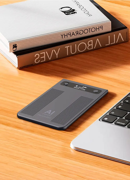 New Ultra-thin T8 Intelligent AI Voice Recorder Transcription