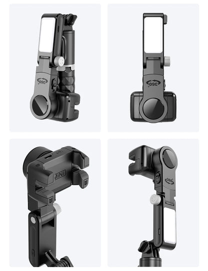 Bluetooth Smartphone Gimbal Stabilizer with Extendable Stick