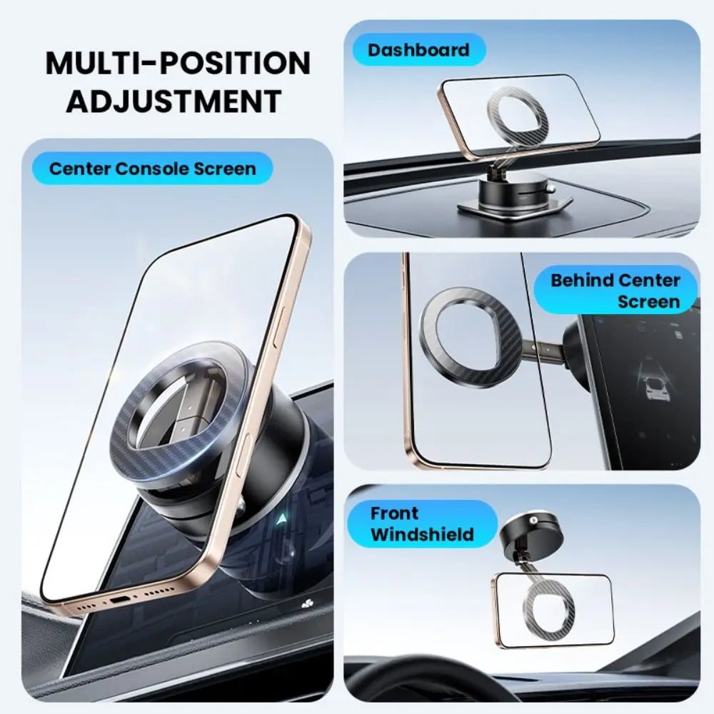 High Quality Vacuum Suction Magnetic Phone Holder Folding