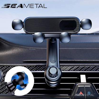 SEAMETAL Universal Car Phone Holder 4-Joint Air Vent Clip