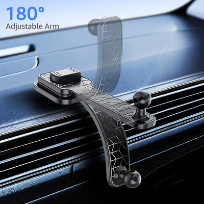 Bendable Car Phone Holder Base 17mm Ball Head