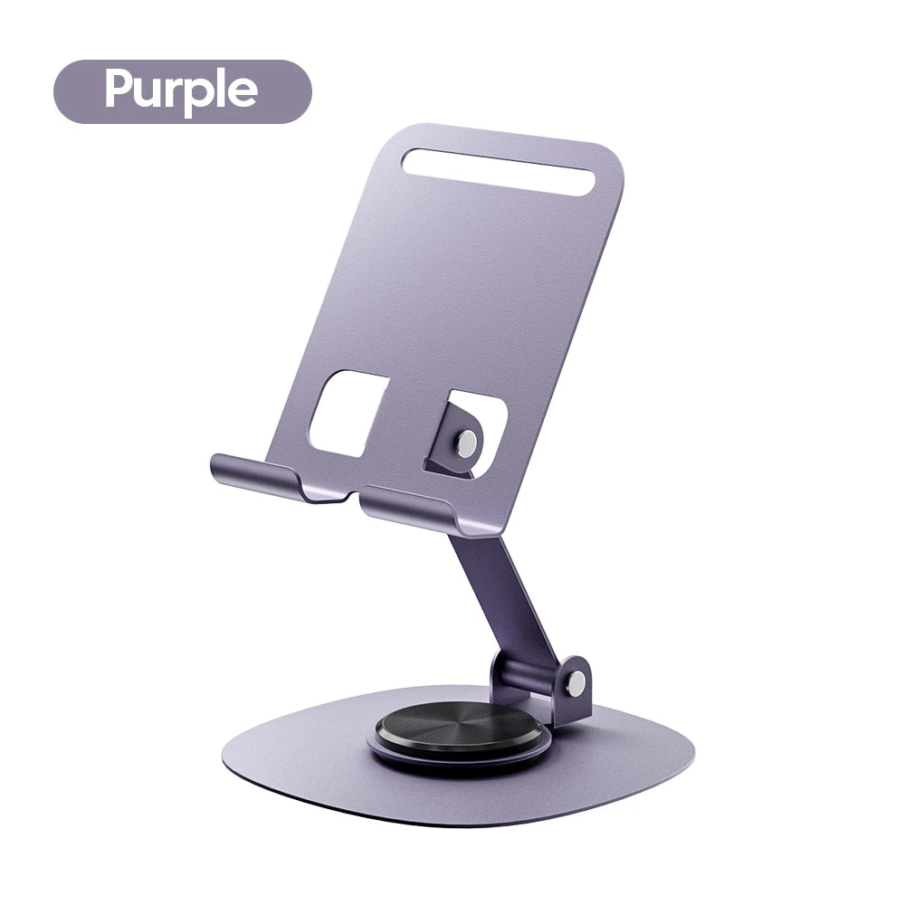 Rotating Table Cell Phone Holder Support Desktop Stand