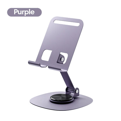 Rotating Table Cell Phone Holder Support Desktop Stand