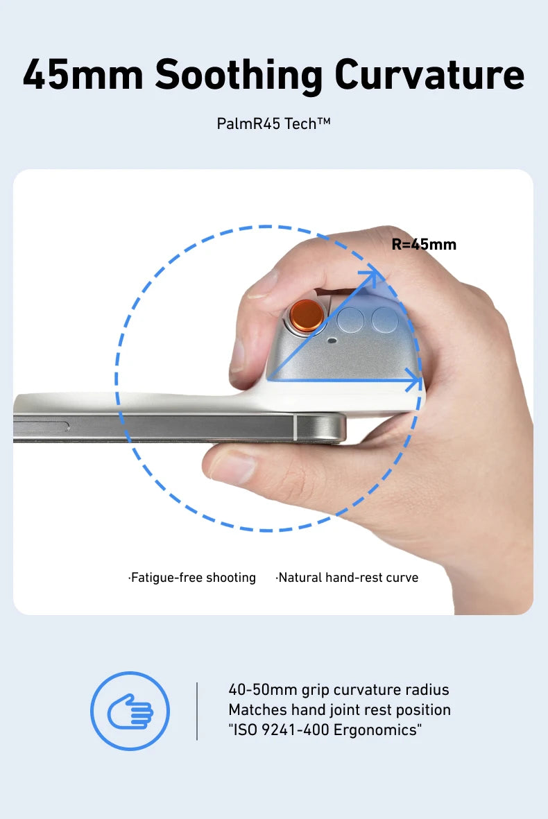 Phone Camera Shoot Hand Grip Magnetic Phone Holder