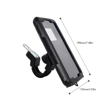 New Motorcycle Phone Holder 360 Degree Rotation Cell Phone Clamp