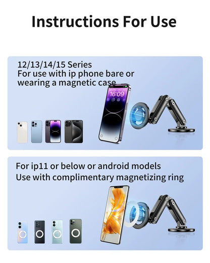 Universal Metal Car Magnetic Semiconductor Cooling Phone Holder