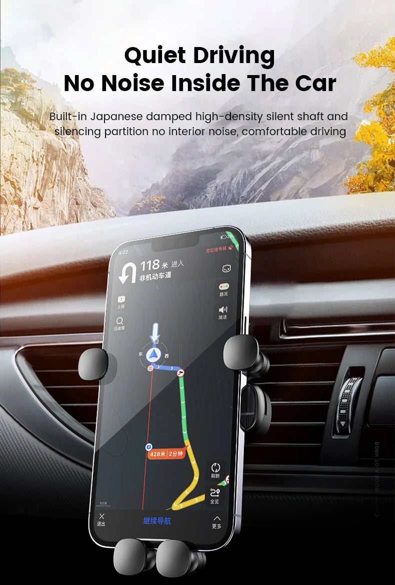 Gravity Car Phone Holder Air Vent Mount Cell Phone Holder