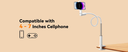 Eary Gooseneck Phone Stand Holder Lazy Bracket