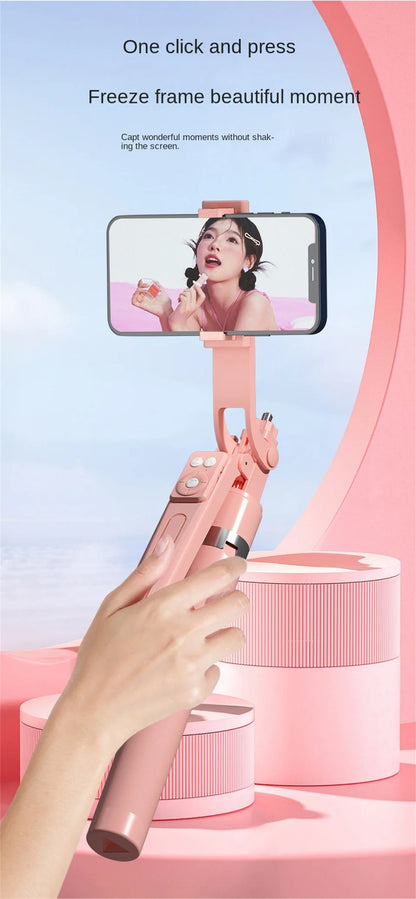 BSLIUFANG Selfie Stick Wireless Tripod Stand with Light