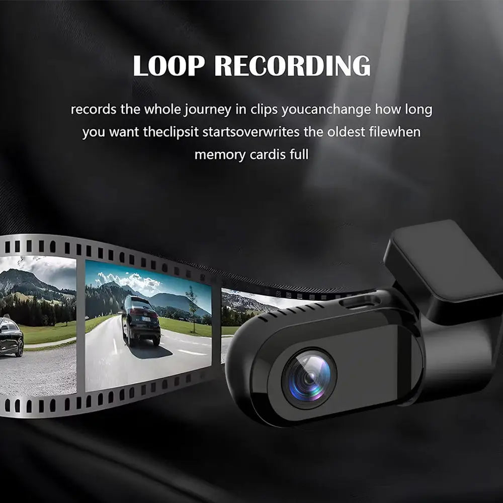 TAVALER Mini HD Car Video Recorder DVR Dash Cam