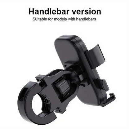 New Silicone Bicycle Motorcycle Phone Holder 360° Rotating