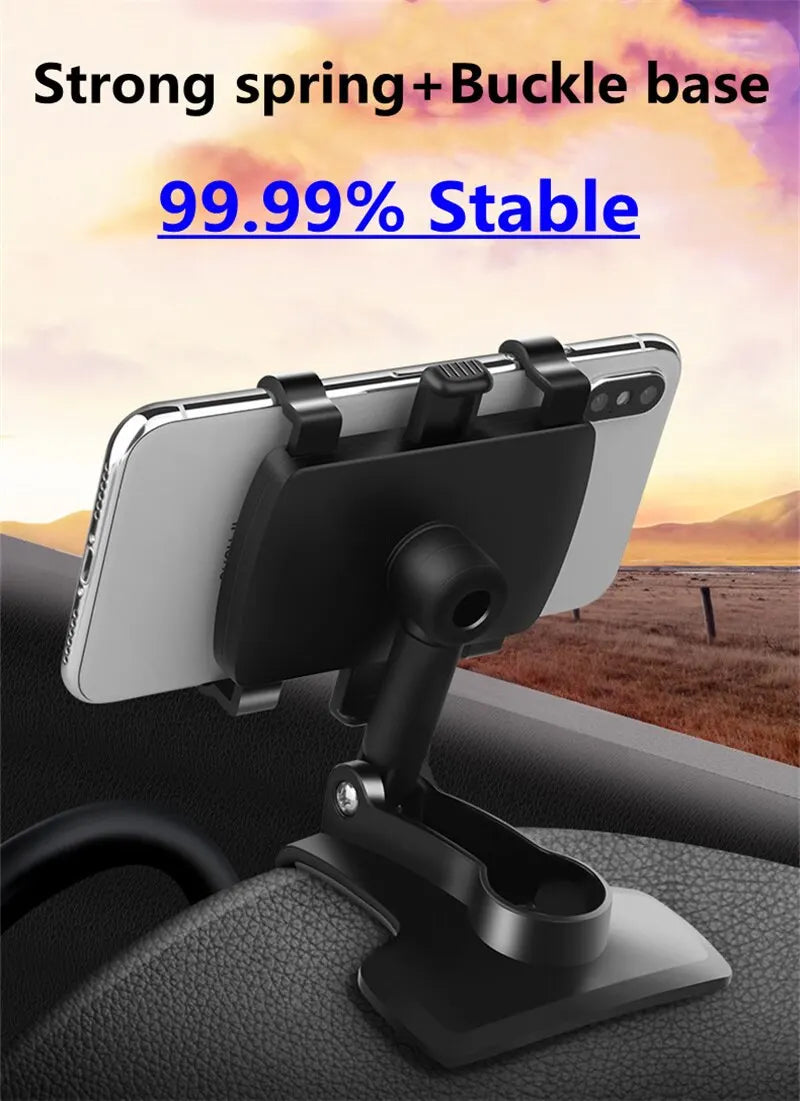 Universal Car Mobile Phone Holder Easy Clip Mount Stand Panel