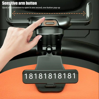 Car Cell Phone Holder Automobile Rotating Navigation Bracket
