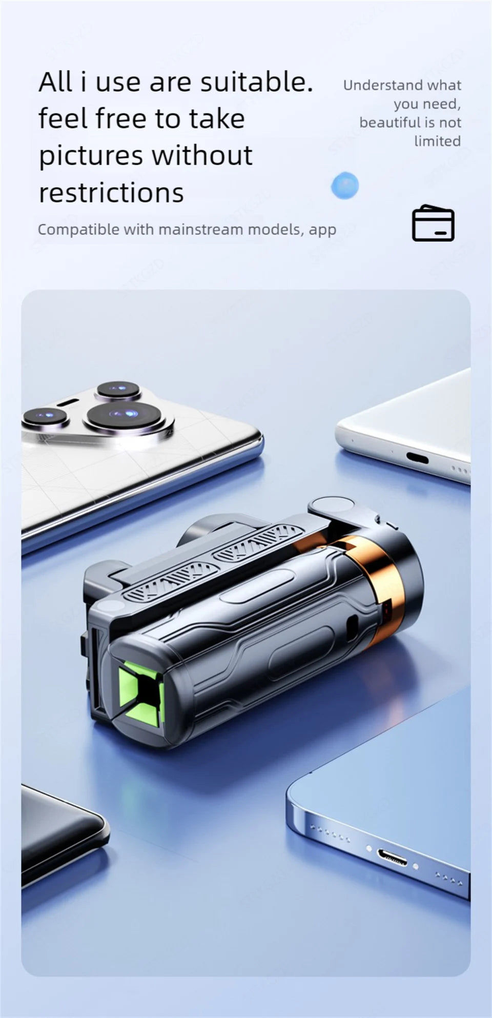 Super Mini Selfie Stick Portable Phone Holder Shooting