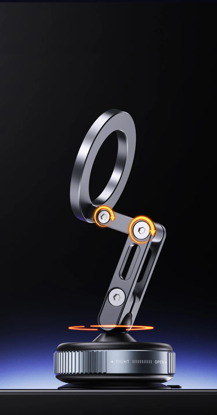 Vacuum Adsorption Car Magnetic Phone Holder