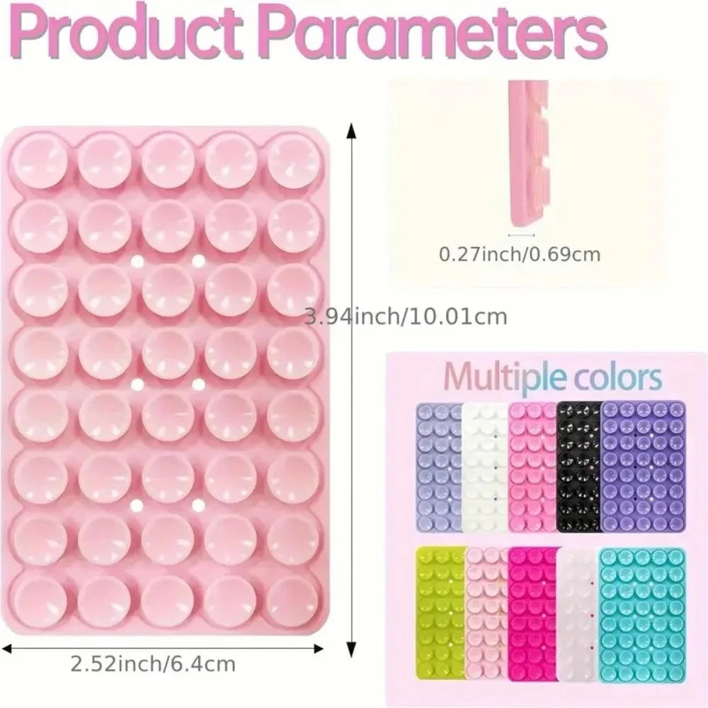 Silicone Suction Phone Case Mount Non Slip Suction Cup