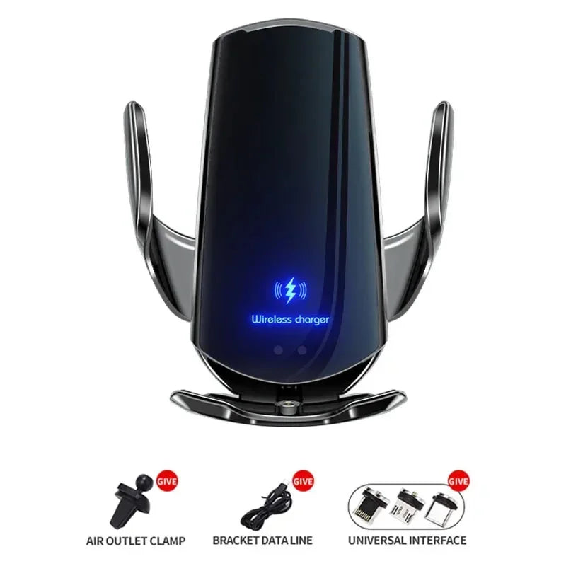 30W Car Wireless Charger Magnetic Automatic Car Mount