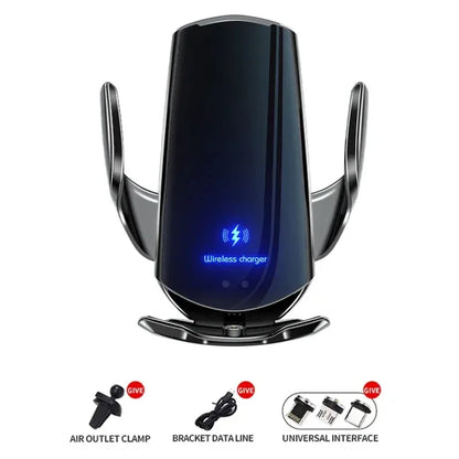 30W Car Wireless Charger Magnetic Automatic Car Mount
