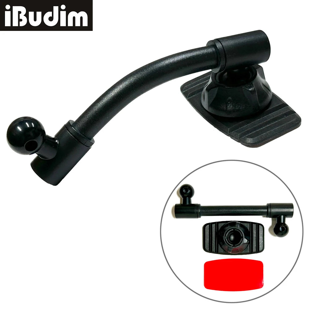 17mm Ball Head Hose Glue Sticker Base for Car