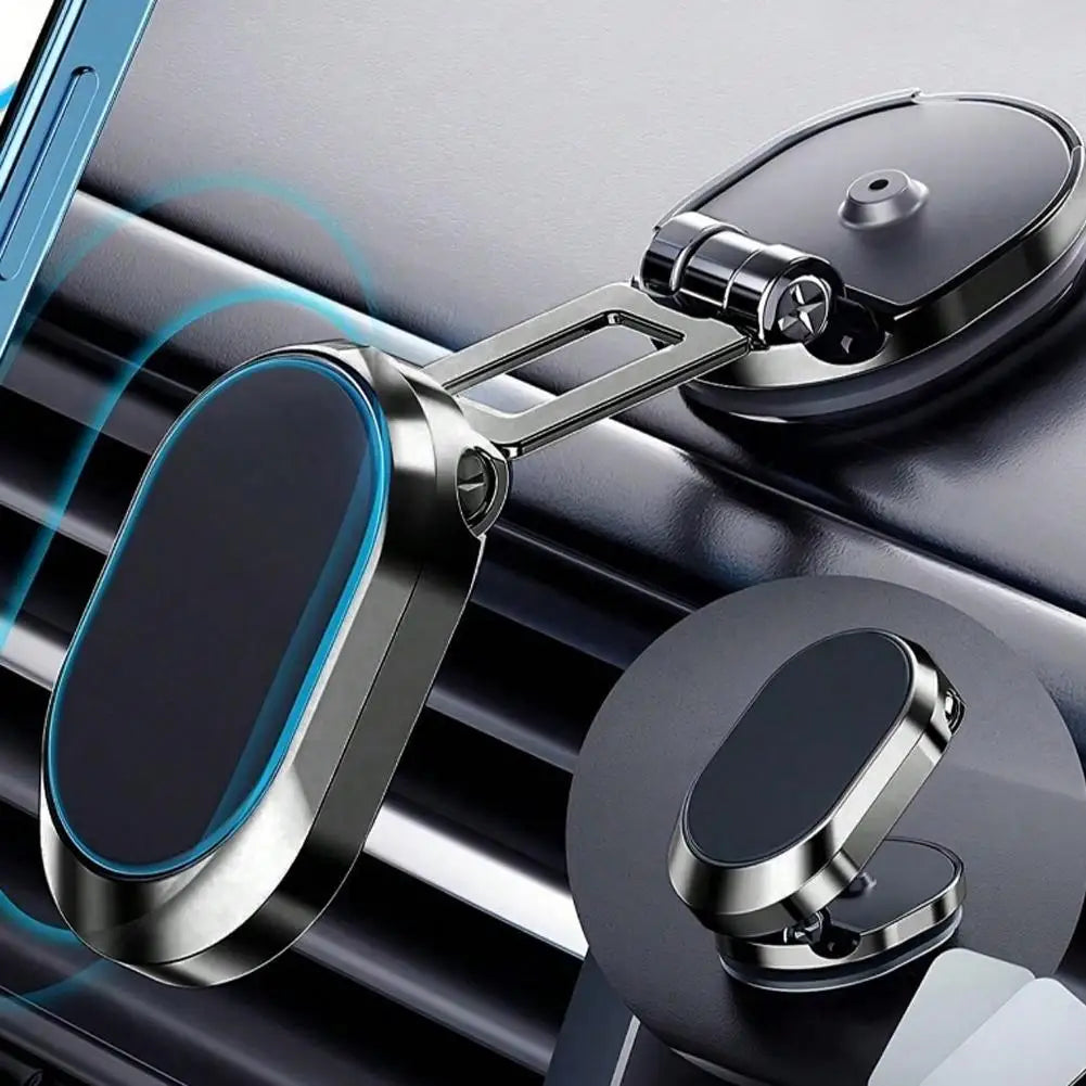Car Phone Magnetic Stand  1080° Rotating Foldable